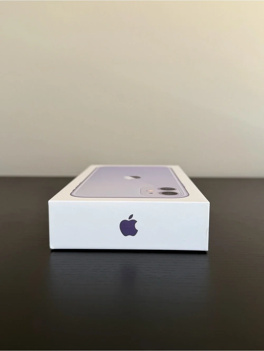 Apple iPhone 11 Purple Retail Box Only w/ Inserts & SIM Tool 64GB - NO PHONE